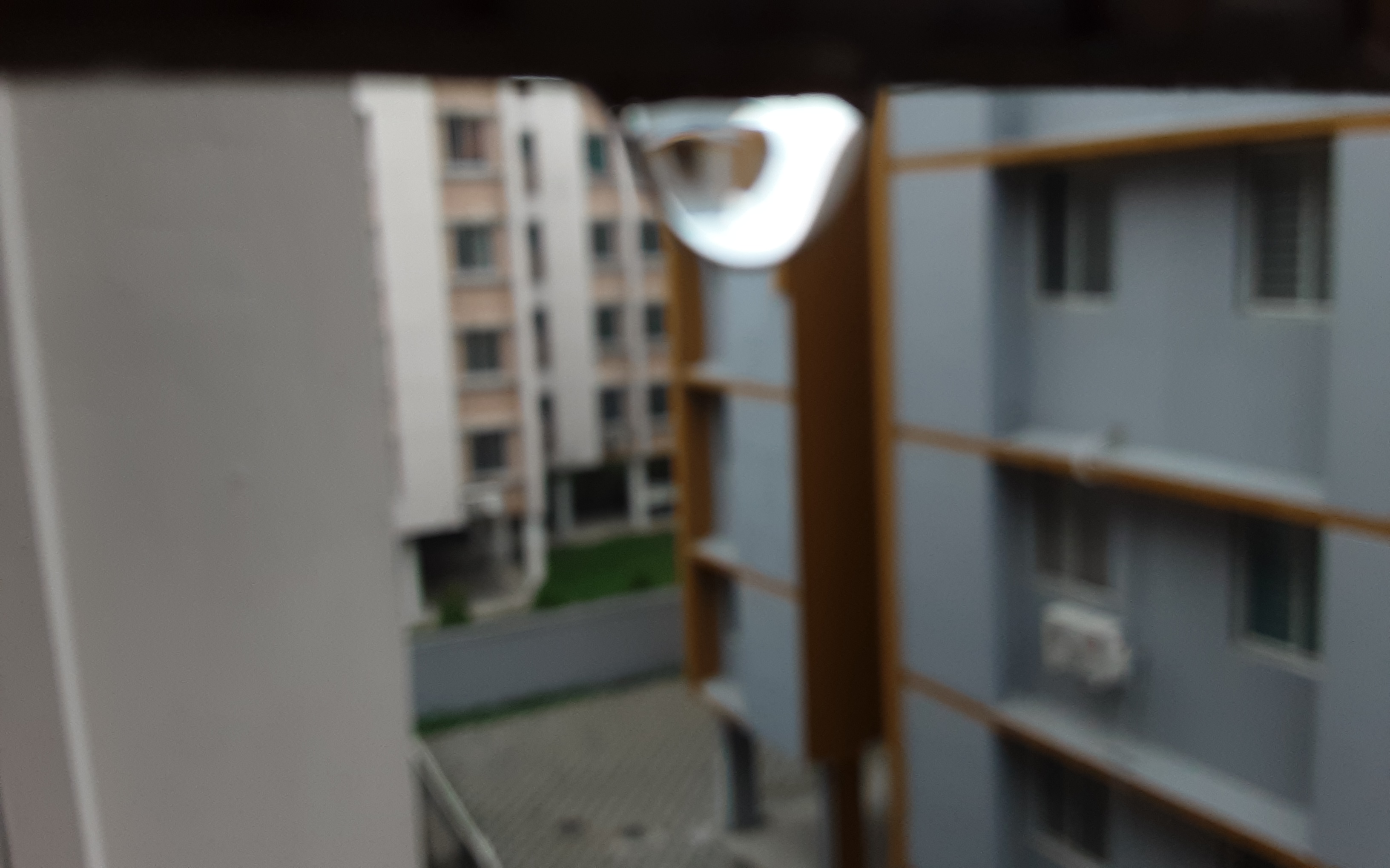 A raindrop close up