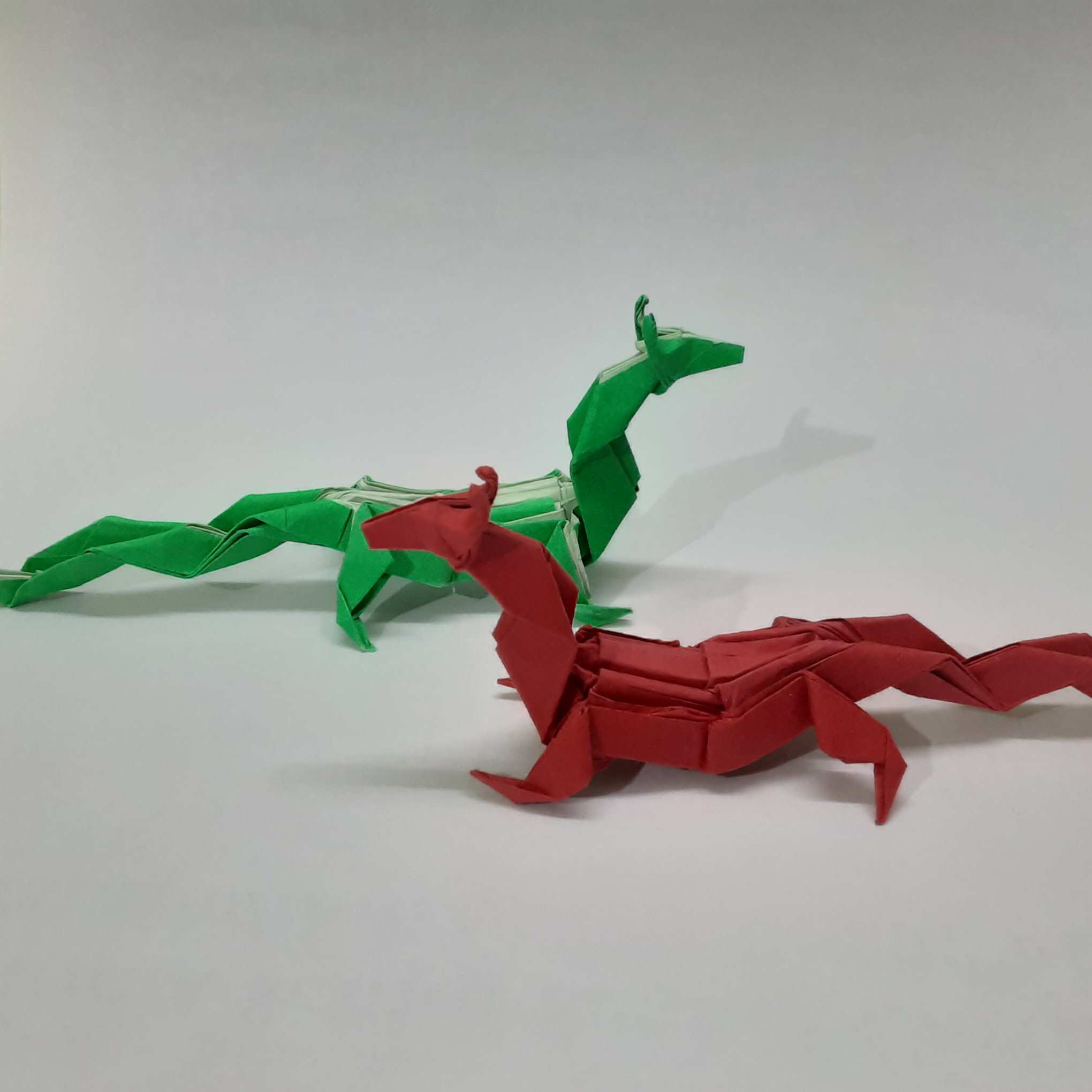 Origami Eastern Dragon by Jo Nakashima