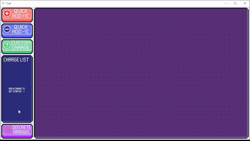 Curl - A simple electric field visualiser